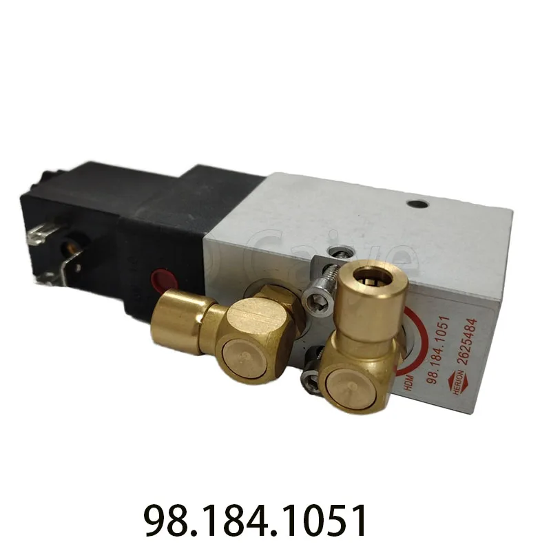 98.184.1051 SM102 CD102 プリンタ機電磁弁 98.184.1051 2625484 6 ミリメートル穴金属ヘッドオフセット機印刷部品