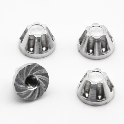 

1:35 Conical Anti-loosening Hub Cover Orlando Hunter M2 Aluminum Alloy Locknut Model 1:35 32 Wheel Cap OP Upgrade Decor Parts