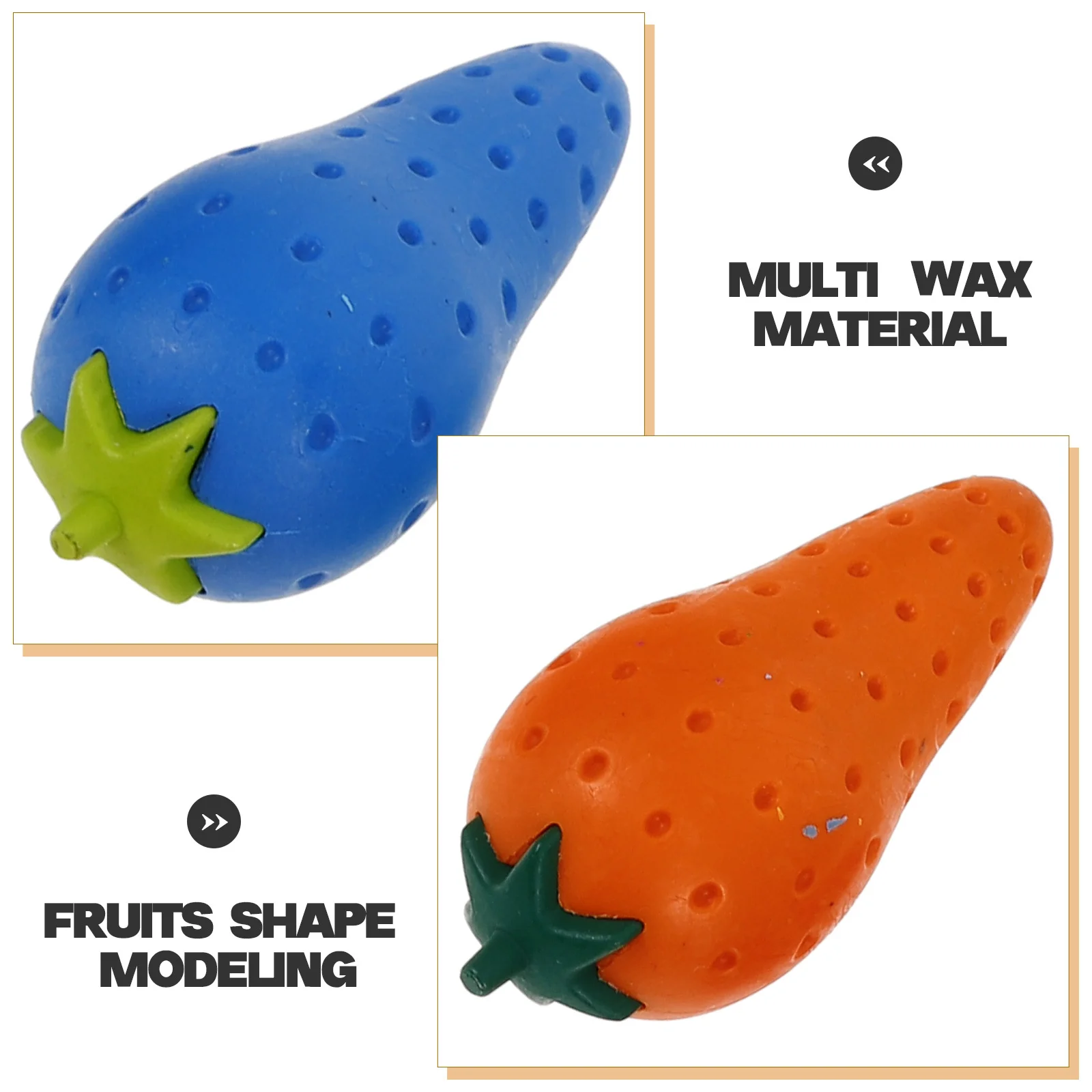 

10Pcs Washable Colorful Crayons Fruits Shaped Mini Crayons for Toddler Painting Drawing Art Wax Marker Pencil Kids Crayon