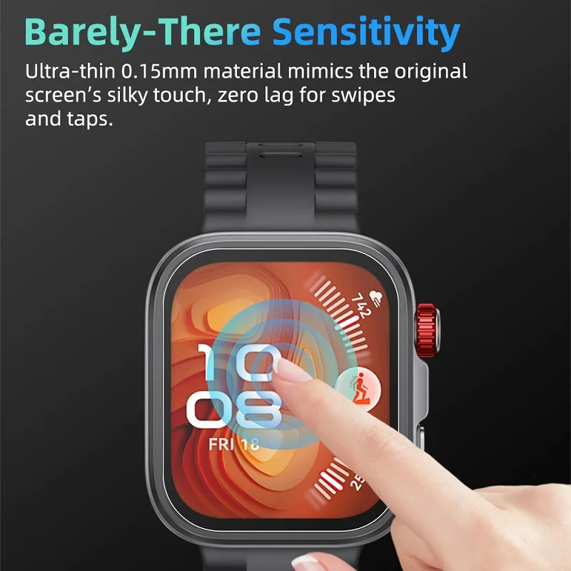 طبقة حماية لساعة Huawei Watch Fit 4 Pro/4/3/2 واقي شاشة لهاتف Huawei Fit 4 Pro/4/3/2 حماية من رقائق الفيلم