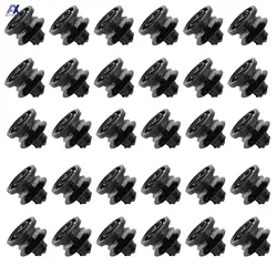 30pcs Car Door Card Retainer Trim Panel Clips For VW Volkswagen Jetta Golf Mk4 Passat B5 Push-Type Interior Rivets Fastener Clip