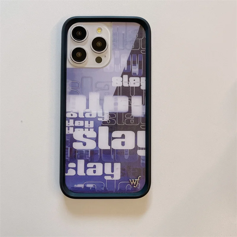 Wildflower 3D web English Skull Head Phone Case for iPhone 16 15