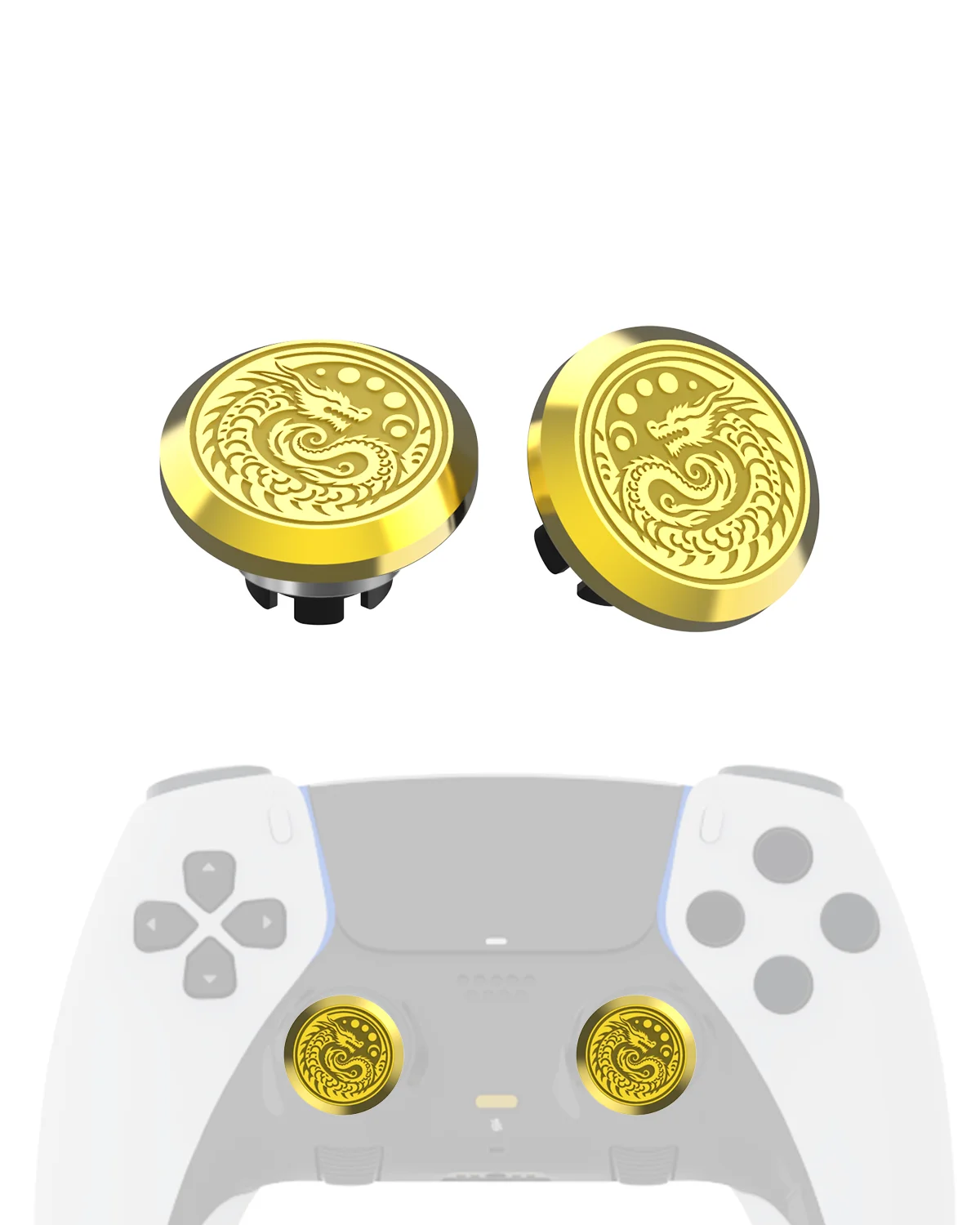 Joystick Replacement Kit for PS5 Dual Sensing Edge Accessories, Thumb Stick Accessory Parts, and a Variety of Rich Pattern Choic