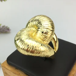 Yuminglai High Quality Ladies Party Ring 18K-Real-Gold-Plated Ring Free Delivery Gift FHK16494