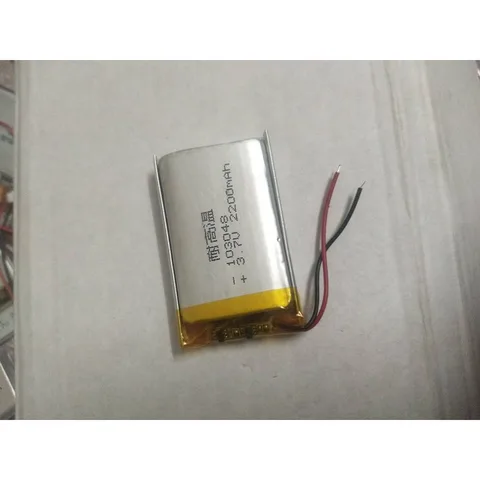 Аккумулятор DIEZONG 103050 3.7V 2200mAh для MP3, MP4, GPS, PSP, DVD