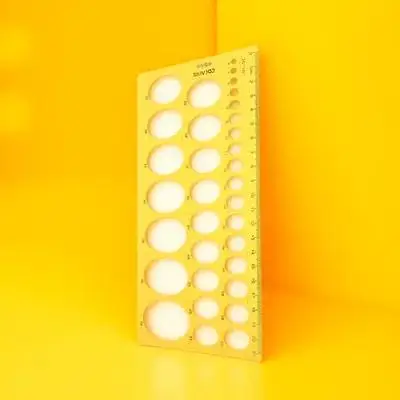 

Professional Curve Board Measurement Tool Ellipse Templates Rulers Architecture Drawing Kit Centimeter Scale Transparent School
