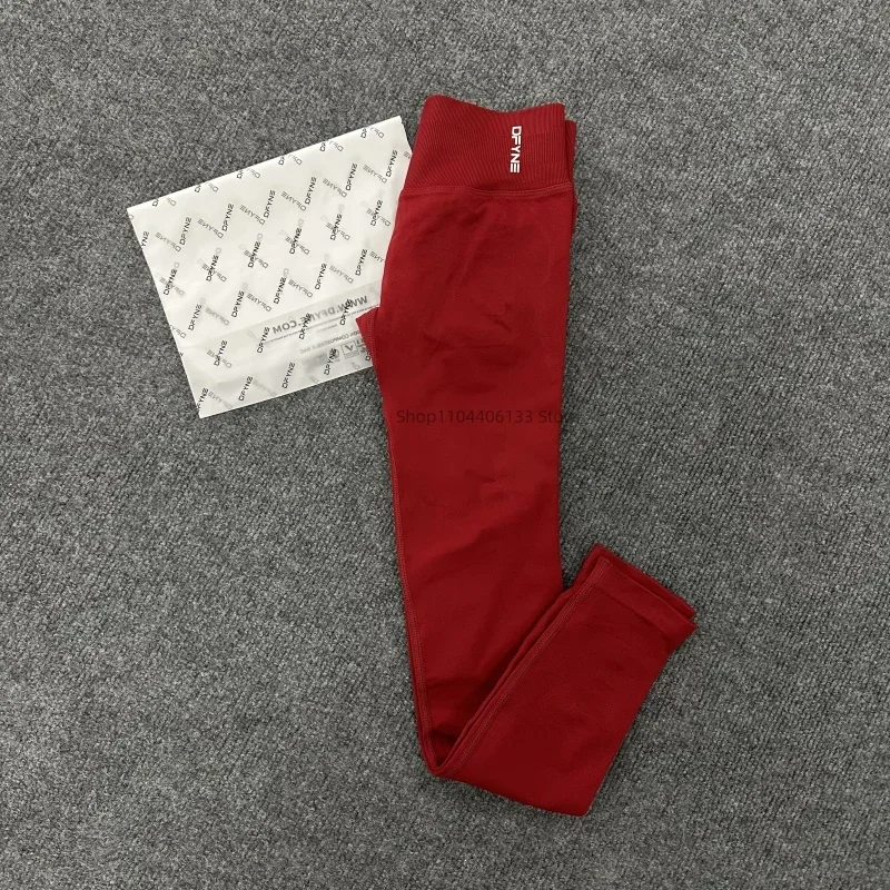 Impact with Logo Leggings Women Seamless Yoga Legging Scrunch Butt Lifting Gym Legging Low Ribbed Waistband Sports Tights