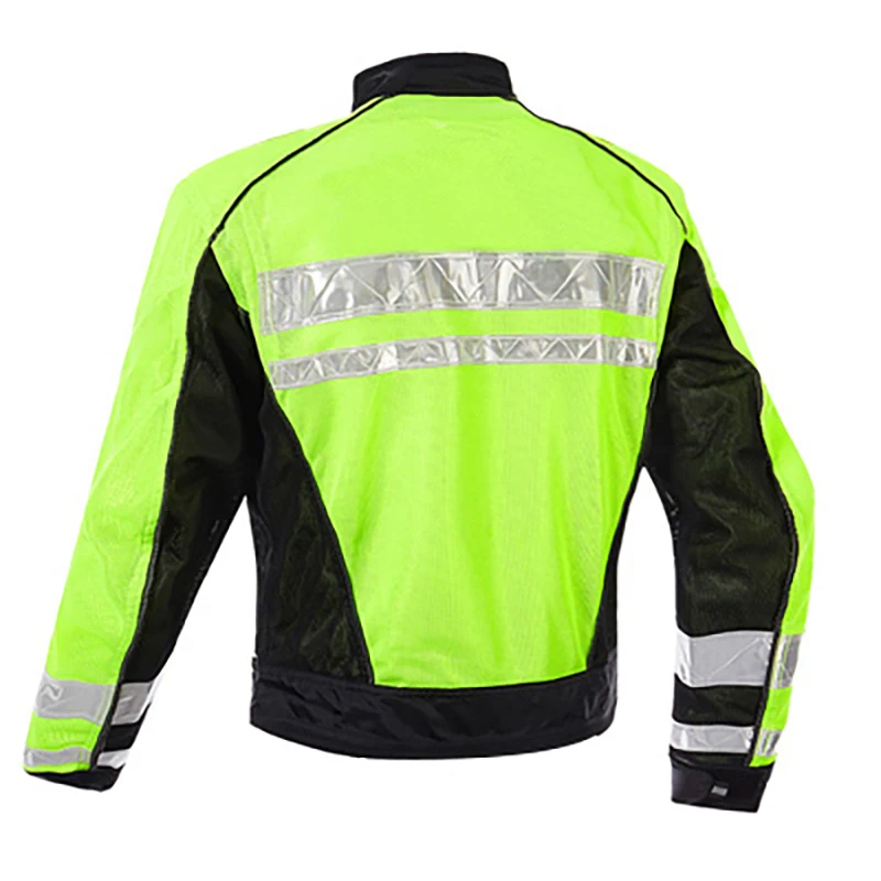 Motorcycle Summer Breathable Jackets Men Moto Protective Gear Jacket men Racing Reflective Mesh Clothing Motorbike jackets