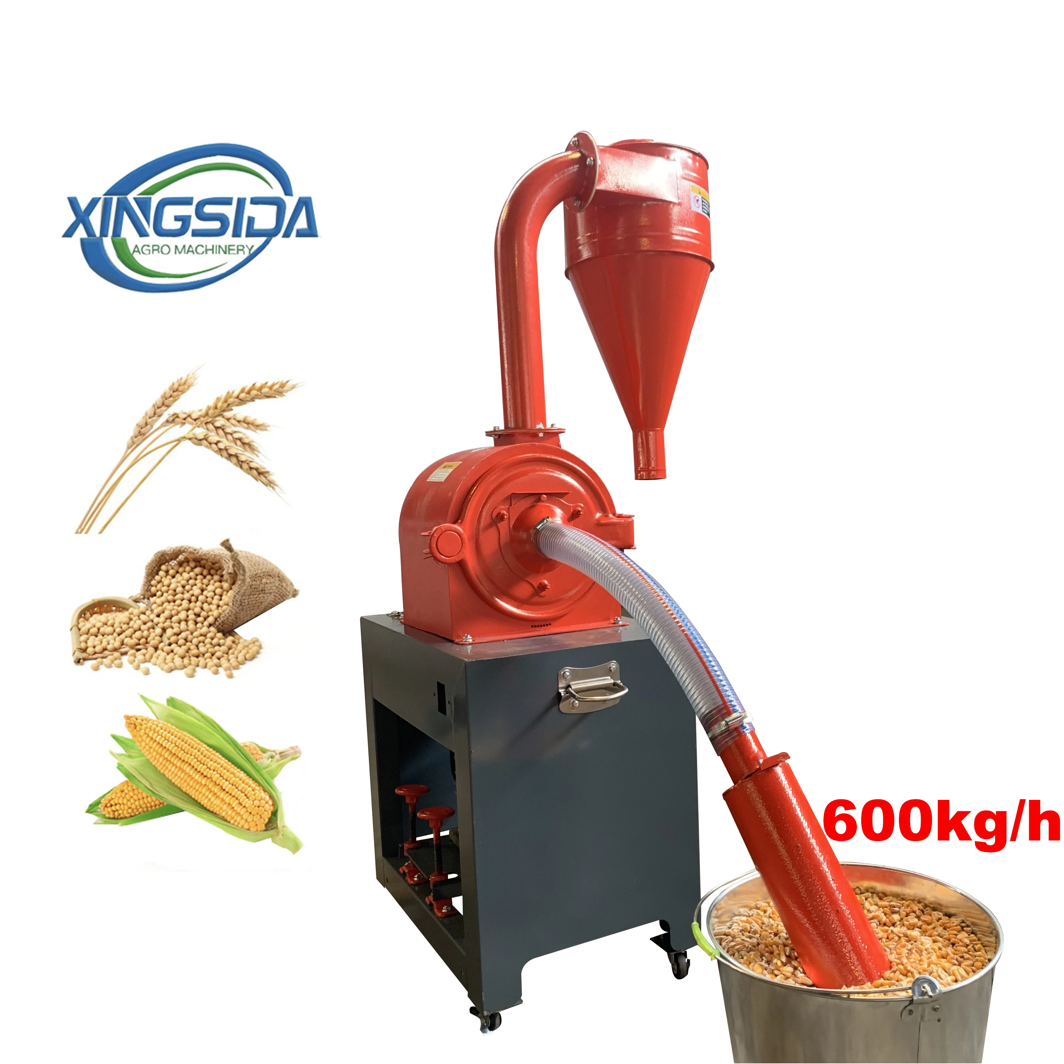 Best Selling Factory Price Household 600kg Aata Chakki Molino De Maiz Electrico Powder Making In India Grinding Machine