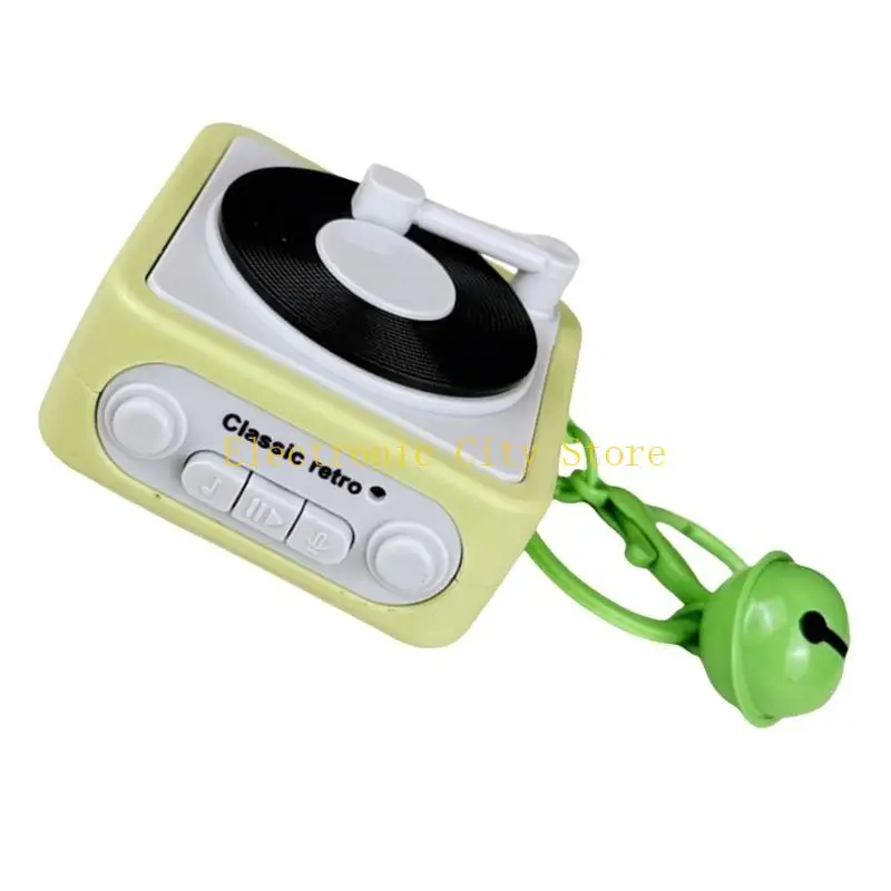 Classical Gramophone Music Box Voice Recording Function Function Music Box for DIY Craft Projects Perfect Gifthu8d