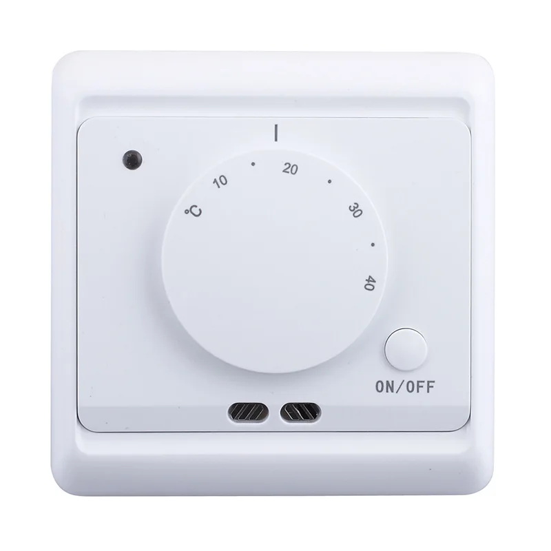 220V AC Room Floor Temperature Controller Mechanical Central Heating Thermostat