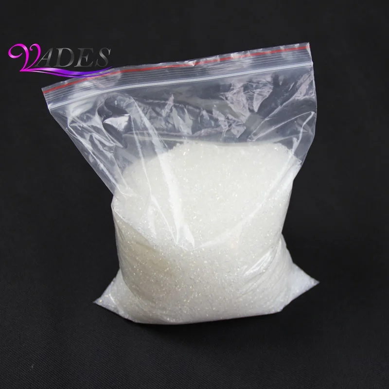 1000 جرام غراء الكيراتين الإيطالي لوصلات الشعر أفضل غراء للشعر المذوب بالحرارة غراء قوي/حبيبات الغراء حبوب الخرز