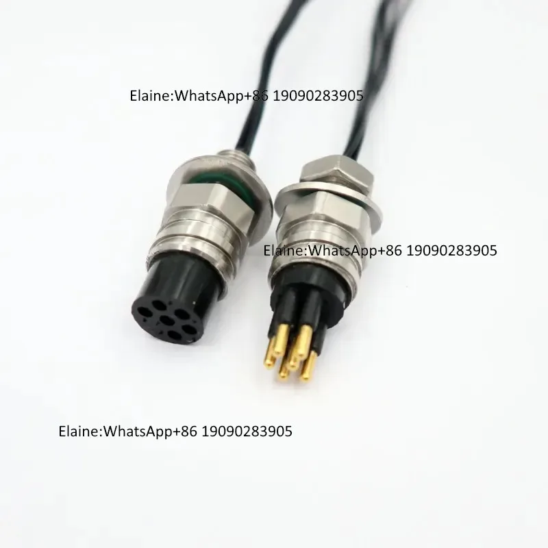 Circular Small 6-core Waterproof Connector, Underwater Cable Joint, Network Cable, signal Line, Propagation of Power
