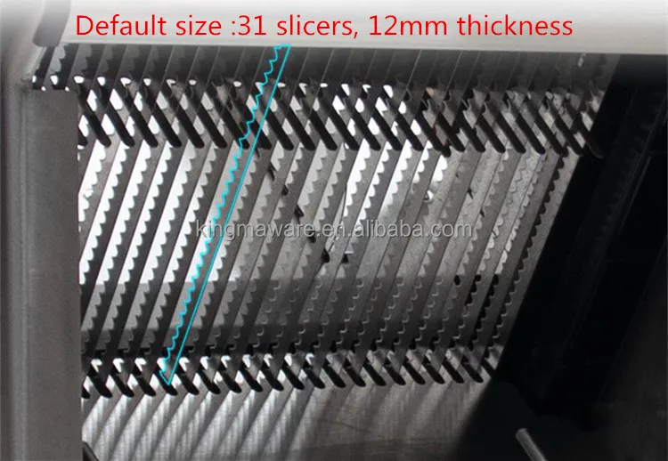 قطاعة الخبز الكهربائية التجارية بعرض 400 مم للبيع - آلة قطع المطبخ