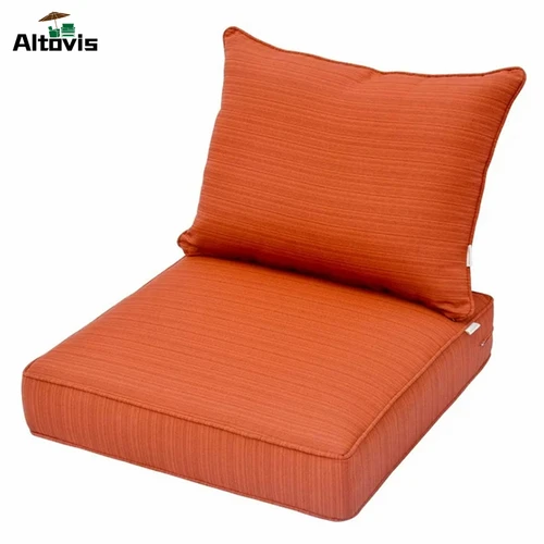 Imagen 1 del producto Cojín impermeable para asiento de sofá de madera para Patio, sillas de comedor para sala de estar, muebles de exterior, cojines para sofá, superventas