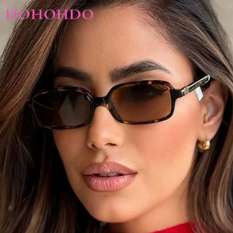 

Punk Vintage Small Square Frame Women's Sunglasses Outdoor Sports Brand Design Sunglass Men Drive Fishing Classic Eyewear UV400