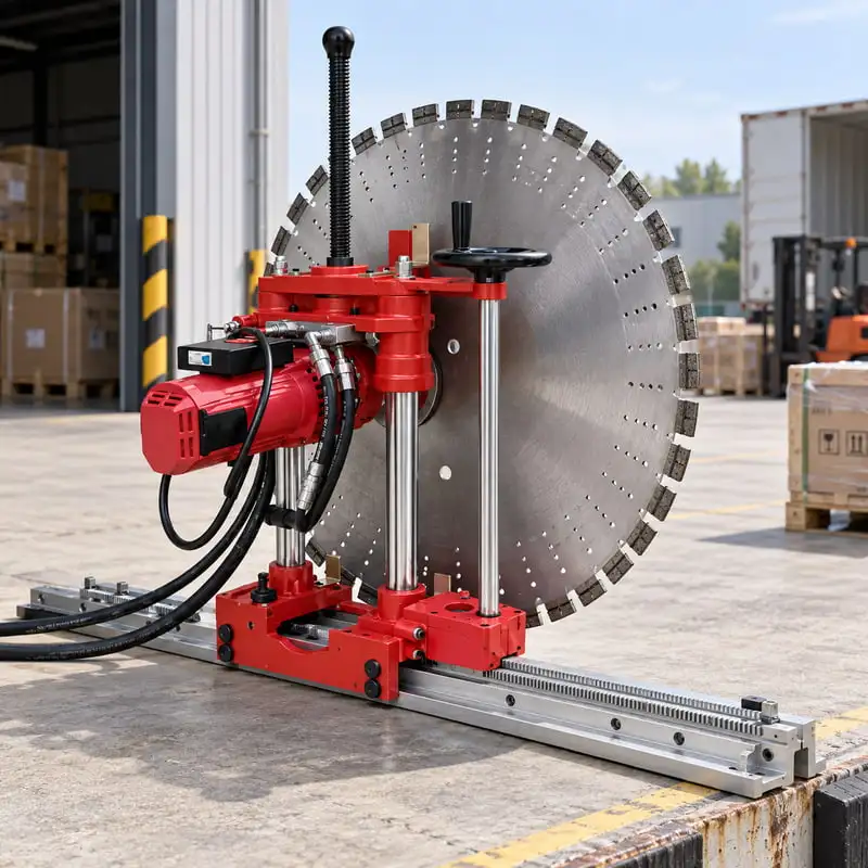 Structural Concrete Brick Wall Saw Precision Customized Wall Section Cutting Wall Saw Machine for Structural Openings