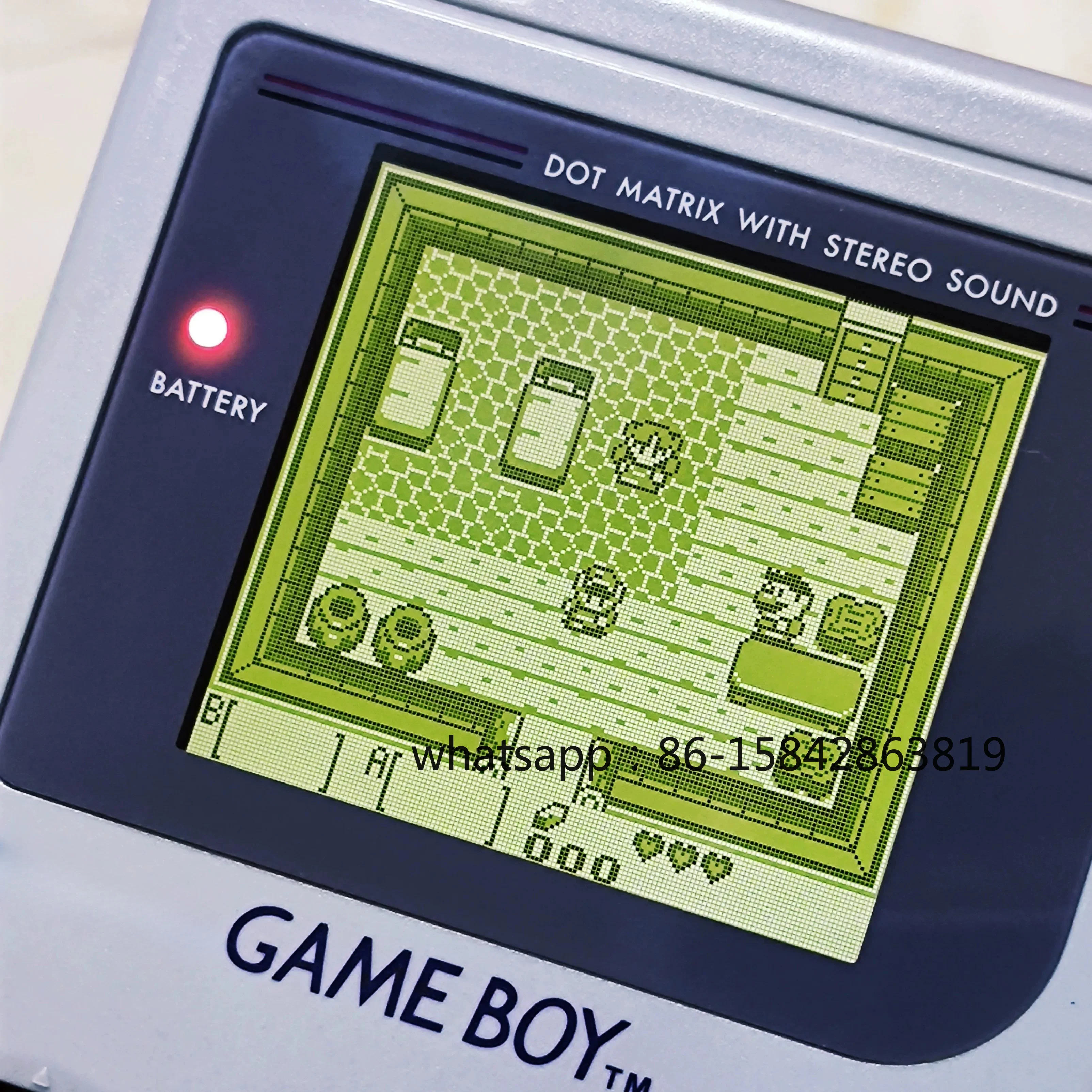 GB DMG Thick Game Console | Fully Laminated IPS Highlight Screen & Premium Modified Shell