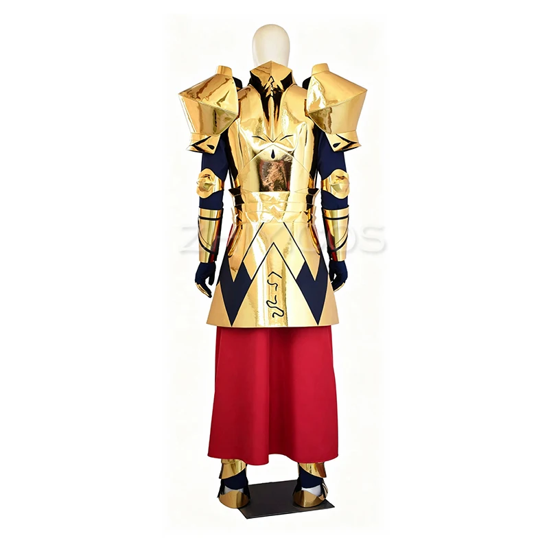 New Anime Fate/EXTELLA LINK/Stay Night Caster Gilgamesh Cosplay Costume Halloween Adult Costumes for Women/Men Custom Any Size