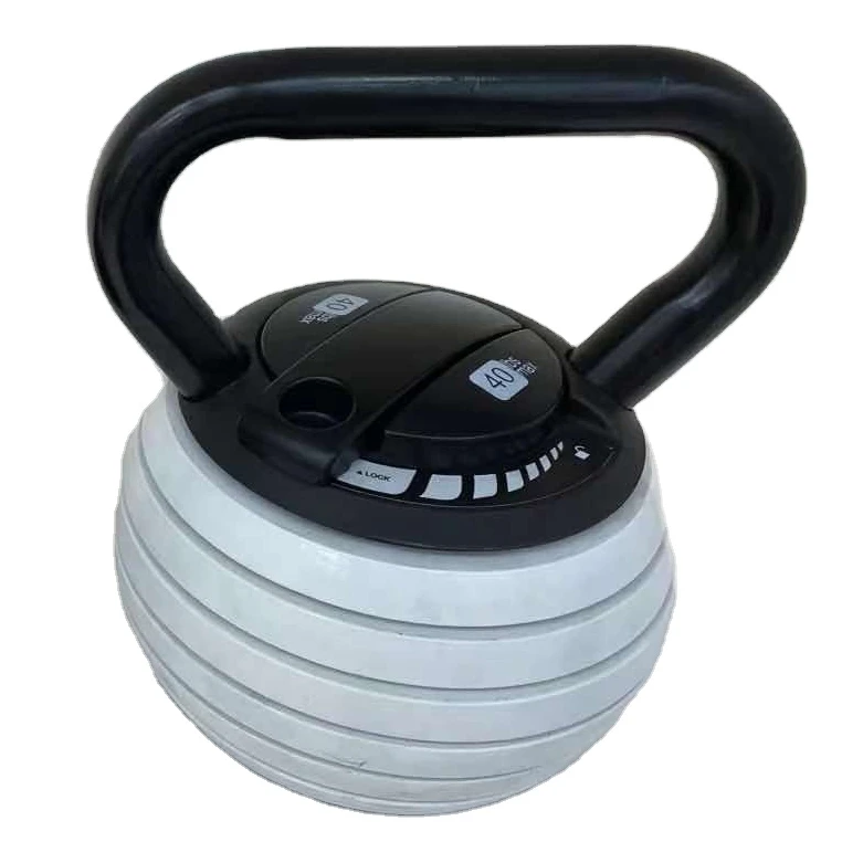 Hot Selling Fitness Equipment Muscle Training Adjustable Kettlebell 18kg 40Lb Kettle Bell