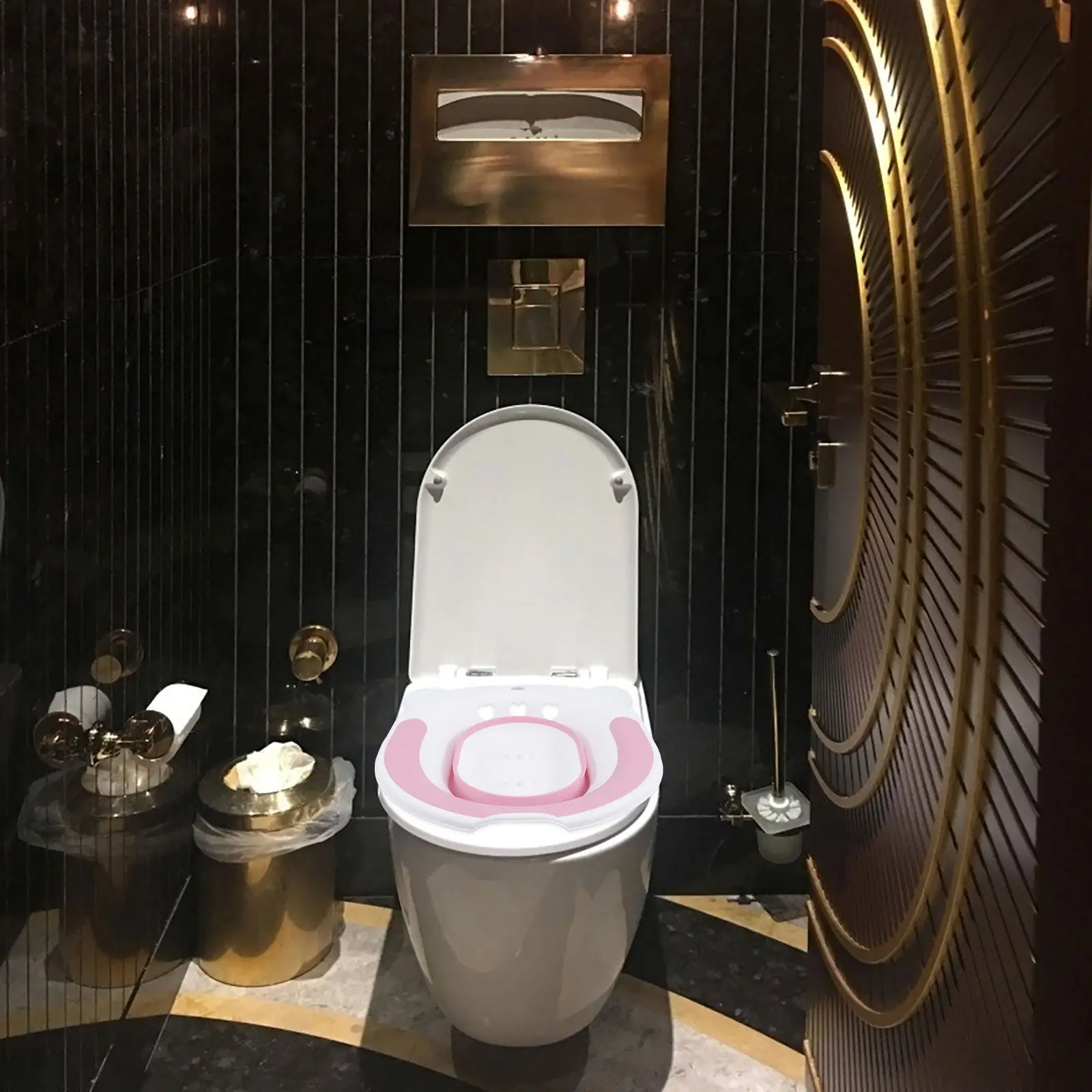 

Portable Sitz Basin for Toilet Seat Deep Soaking Non-Slip Smooth Surface Postoperative Care Postpartum Pregnancy Hemorrhoid