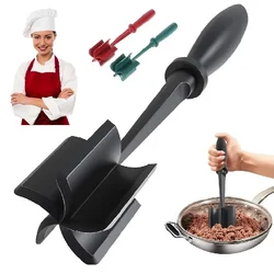 Ground Beef Chopper Tool Hamburger Smasher Tool,Food Grade Meat Chopper for Ground Beef,Ground Meat Smasher,Ground Beef Masher