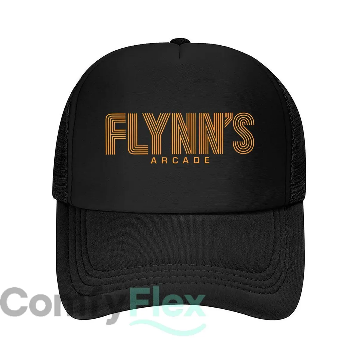 Flynn's Arcade Branding Fashion Mesh Baseball Cap Breathable Casual  Hats Outdoor For Men's And Women's