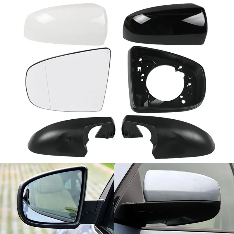 

Rear View Side Wing Mirror Cover Frame House Shell Bottom Glass For BMW X5 X6 E70 E71 2007 2008 2009 2010 2011 2012 2013 2014