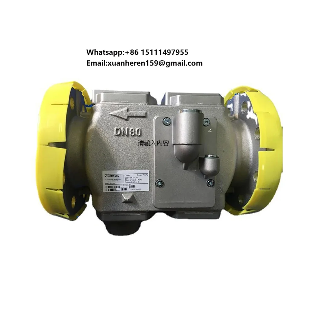 Brand New Siemen Original Gas Solenoid Valve VGD40.080 110V 1 Year Warranty Electrical Equipment PLC Controller in Stock