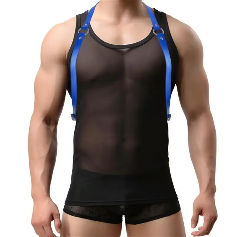 31BB أنماط الشرير تسخير حزام الحمالات حزام النساء الرجال لعب الأدوار زي الملحقات #3