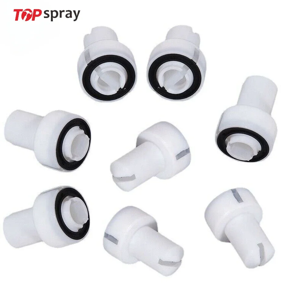 

Topspray 8pcs Flat jet nozzle 319350 for Ge Powder Coating PG1 spray gun machine
