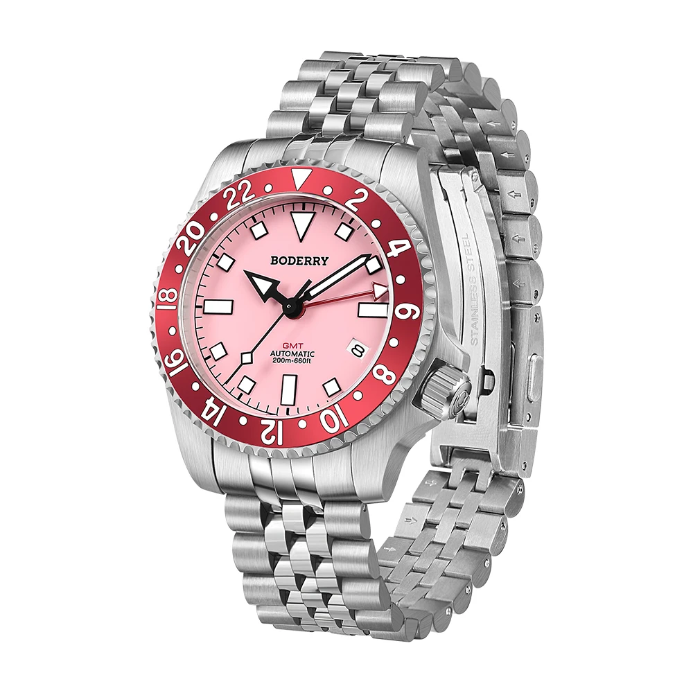 Boderry 5-link Titanium Bracelet 20mm lug width Fits for Seaturtle/Admiral Watch