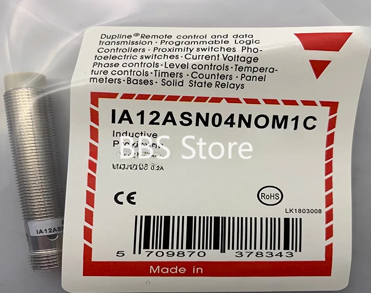 

IA12ASN04NOM1C IA12ASF04NOM1 IA12ASF04POM1 IA12ASN08POM1 IA12CSF02UCM1 Brand New High Quality Proximity Switch Sensor in Stock