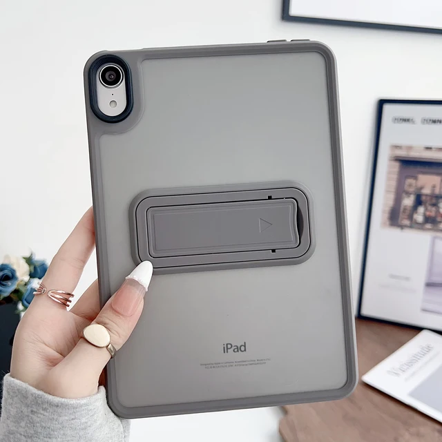 Matowe, półprzezroczyste etui z podstawką do iPada Pro 2024 11 etui Air 4 5 6 7 8 9. 10. generacji 10.2 10.9 11 cali Mini Kickstand Cover