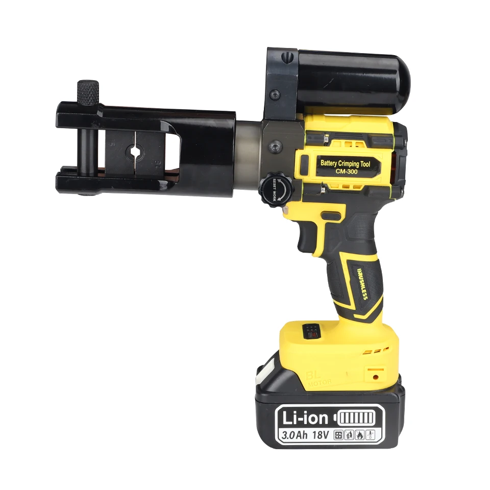 YYHC-Special price CM-300 electric crimping tool for cable lugs battery powered hydraulic crimping tool