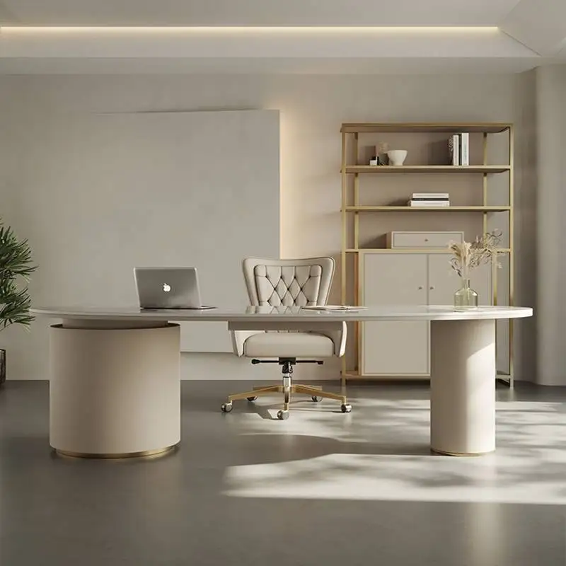 Designer Writing Office Desk Desktop Storage Drawers Organizer Computer Desks Gaming Study Mesa Para Computador Furniture Office