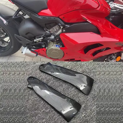 DUCATI Panigale V4 V4S V4R Streefighter V4 S 탄소 섬유 프레임 커버 사이드 패널 페어링 키트 오토바이 수정 부품의 새로운 기능