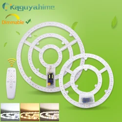 =(K)= lampada da soffitto sostituzione scheda luminosa telecomando dimmerabile LED Ring PANEL Circle Light18W 24W 48W 72W 100W