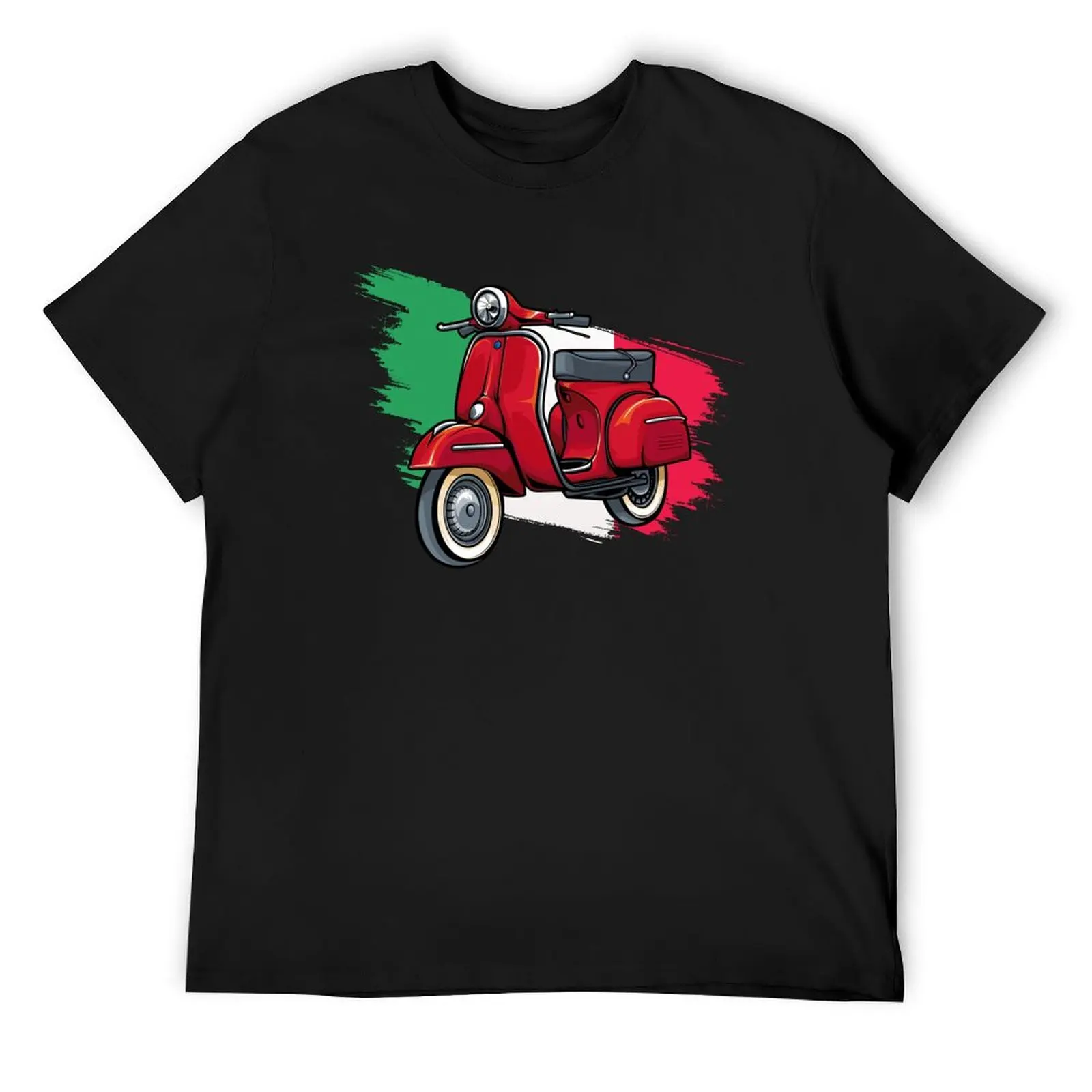 Italy Classic Scooter Moped Bike Retro Love Vintage T-Shirt essential t shirt korean fashion anime tshirt Men's t shirts