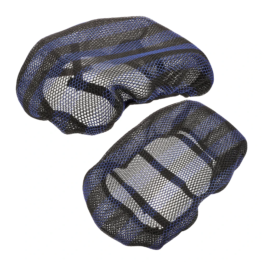 

Waterproof Breathable Seat Cushion Full Mesh Motorcycle Electric Bike Cover Honeycomb 3D Pad Durability Comfort Black