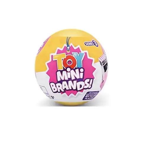 Zuru Mini Marche Giocattoli Serie 5 Marche a sorpresa Giocattolo Bambini carini Fatti a mano Fai da te Guess Balls Regali per bambini Scatola cieca misteriosa originale