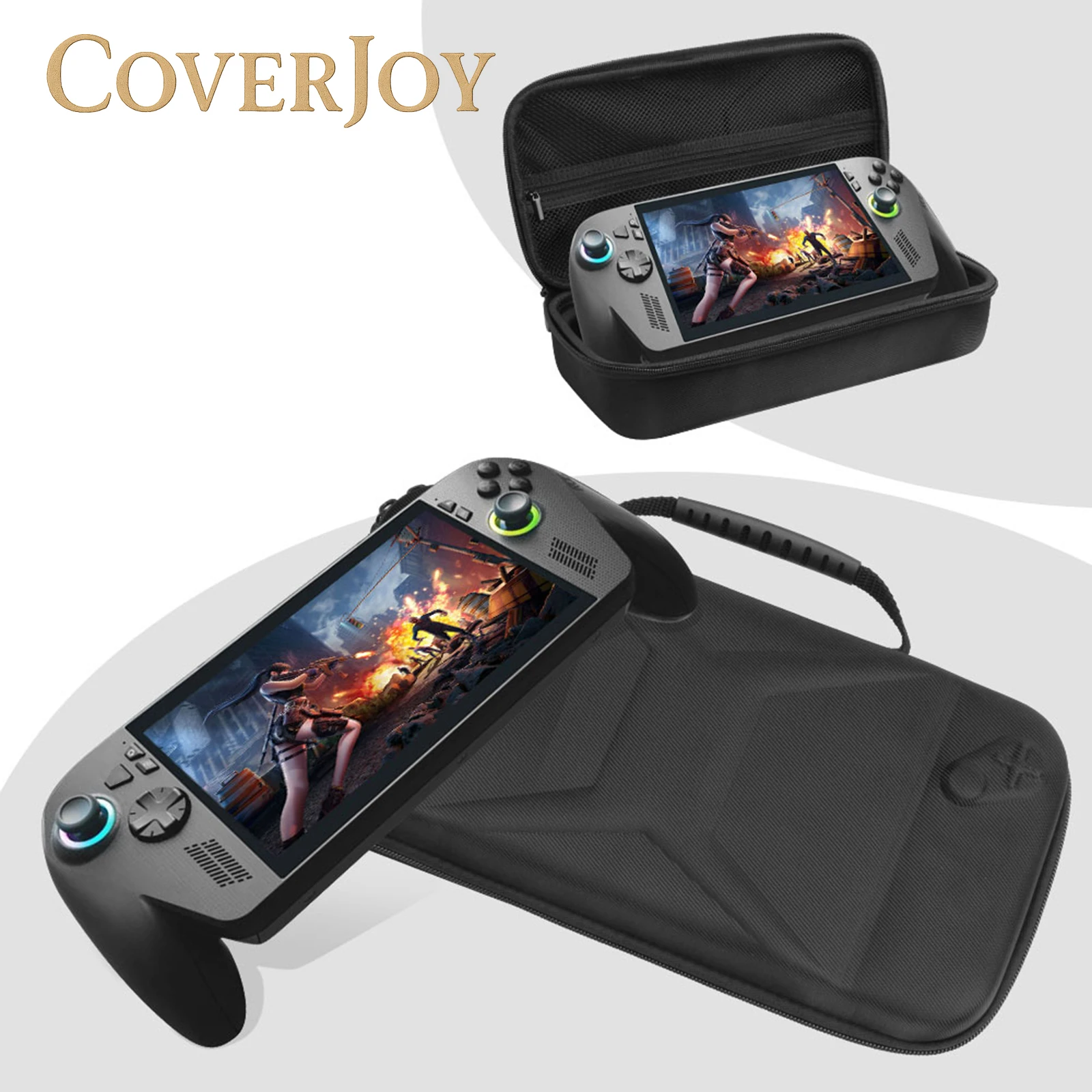 

Жесткий чехол CoverJoy с защитой от падения для игровой консоли ROG Xbox Ally X и Xbox Ally, защитная сумка для переноски, сумка для хранения