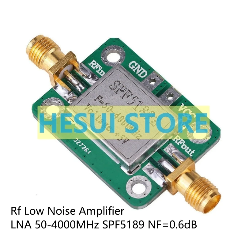 Rf Low Noise Amplifier LNA 50-4000MHz SPF5189 NF=0.6dB