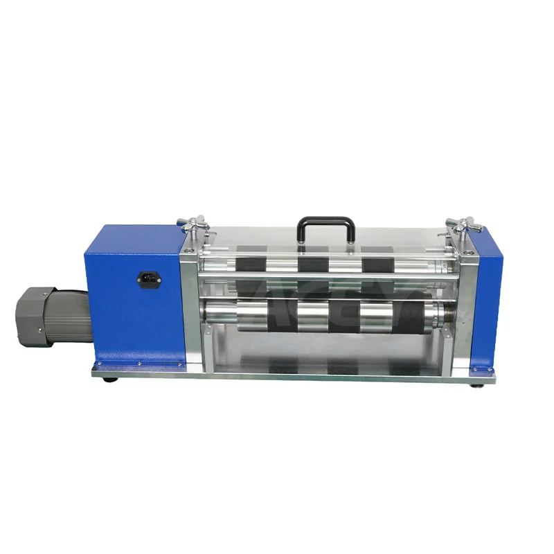 300mm Battery Electrode Sheet Slitting Machine for  Lab Cylindrical Lithium Battery Aluminum Copper Foil Cutting