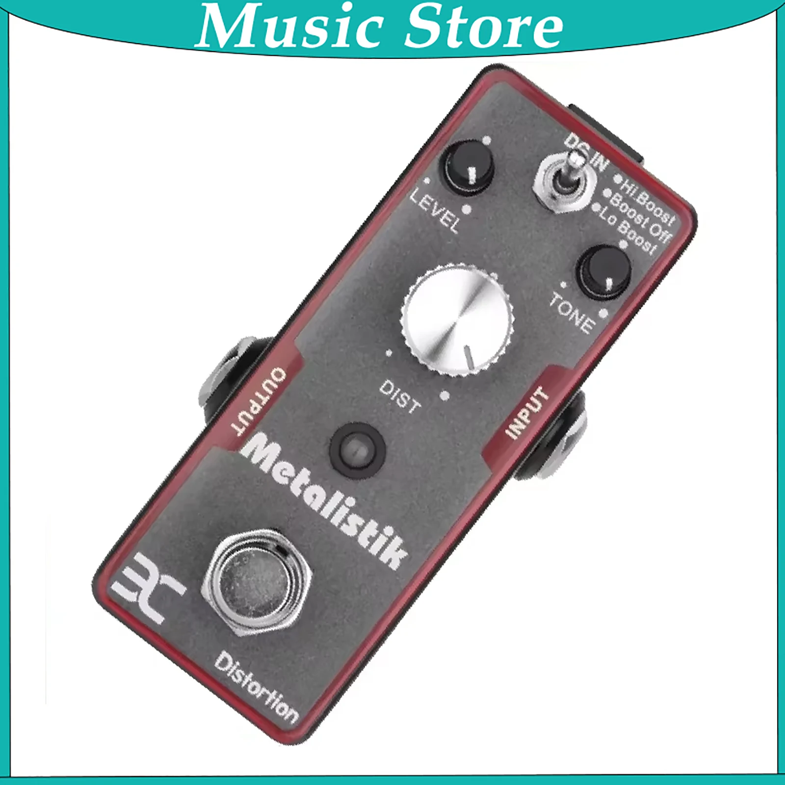 ENO TC11 Metalistik Metal Distortion Electric Guitar Effect Pedal 3 Working Modes Lo Boost/Boost Off/Hi Boost Effects Pedal