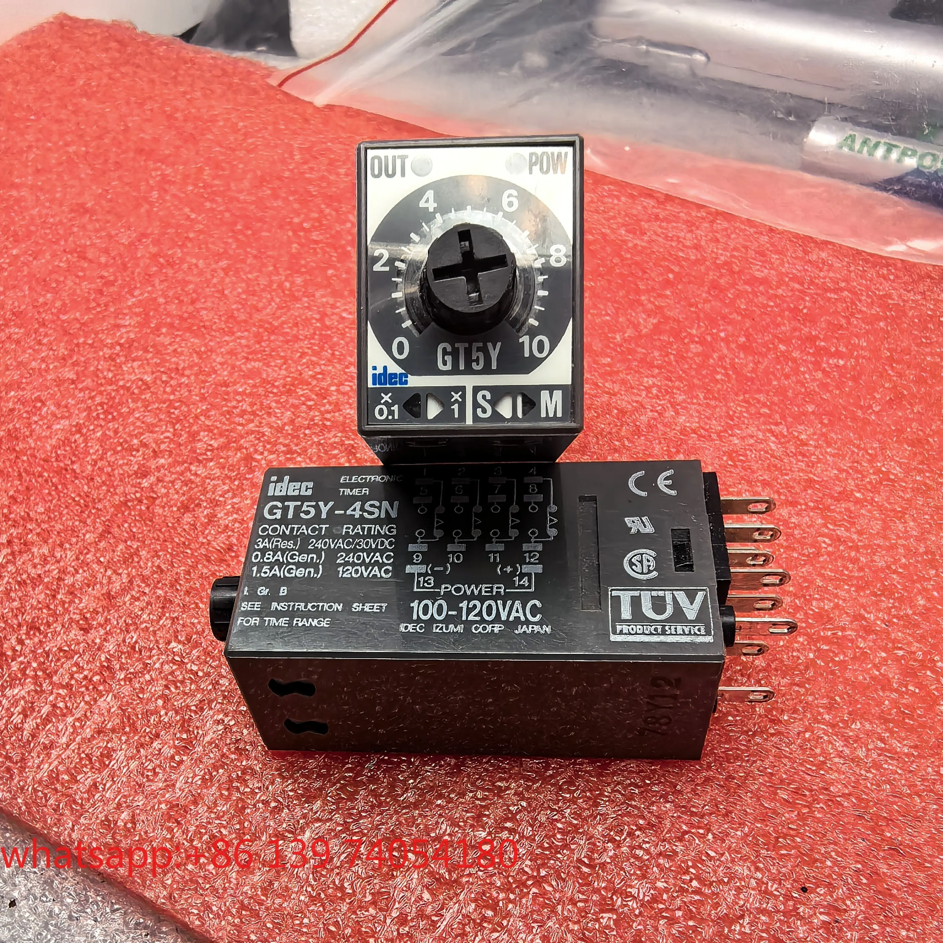 Imported time relay GT5Y-2SN 200-240VAC GT5Y-4SN-100/120VAC