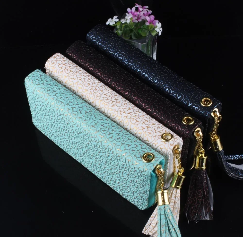 Wallet Women  Fashion Women Europe Style Elegant Clutch Purse Pattern Zipper Wallet Handbag High Quality Gift 6 Colors 47