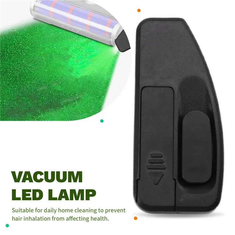B83B-ملحقات المكنسة الكهربائية عرض الغبار LED مصباح كشف الغبار المجهر مكنسة كهربائية لشعر الحيوانات الأليفة #4