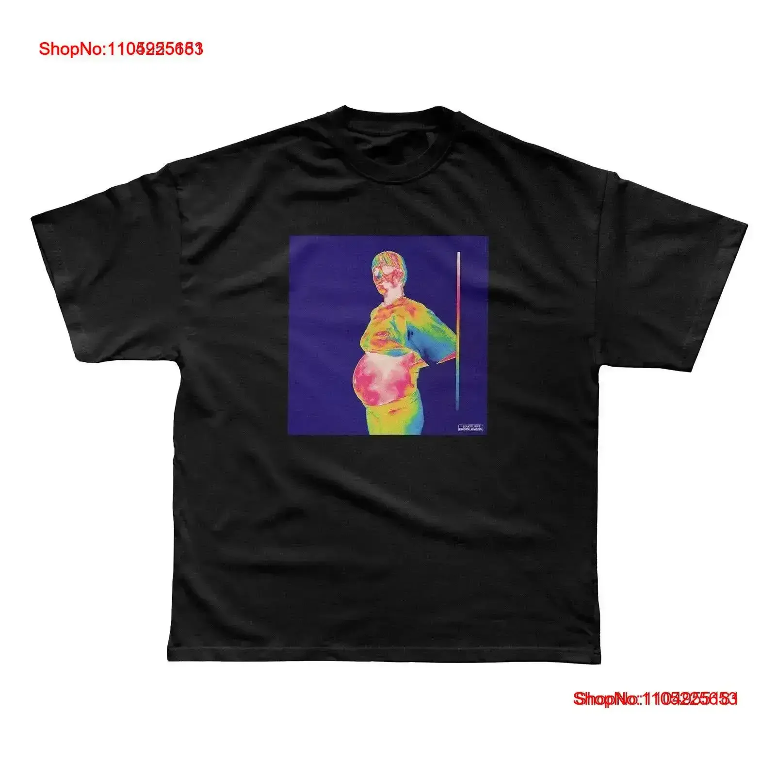 Brockhampton Iridescence Premium T shirt vintage Washed fashion homme graphic Stretched Breathable Comfortable Casual Versatile