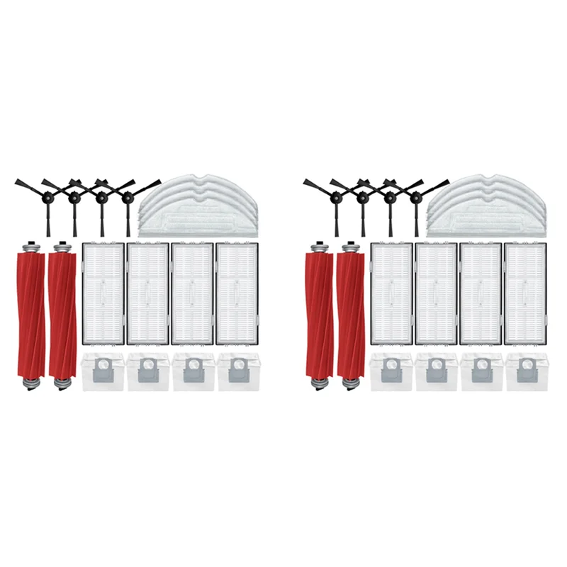 

【ADORN】2 комплекта сменных HEPA-фильтров для Roborock S7 Max Ultra / T8plus / G10S, запасные части и аксессуары